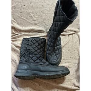 The North Face Thermoball Puffer Boots Women's Black 11